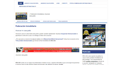 Desktop Screenshot of federacioninmobiliaria.org